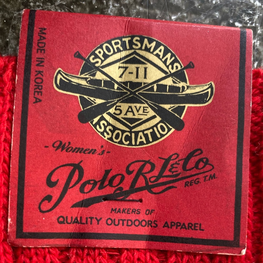 POLO RALPH LAUREN VNTG SPORTS Hiking Socks NEW LUX - Picture 2 of 4